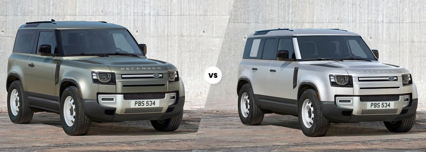 Land Rover Defender 90 VS. 110