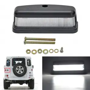 LED License Number Plate Light For Land Rover Defender 90,110