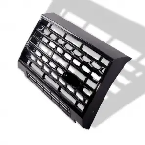 abs plastic black grill front bumper grill pirrilla fit for land rover defender 1